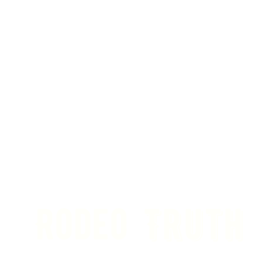 Rodeo Truth logo white